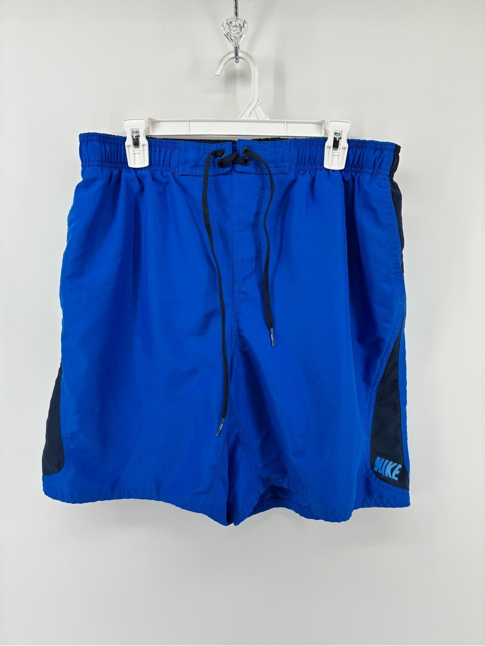 Nike Royal Blue Athletic Shorts with Black Trim
